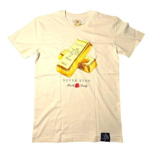 Cream Graphic T-Shirt - Picture 1 of 6